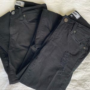 2 pairs of Paige Denim jeans!